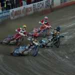 11 bieg. Fredrik Lindgren, Greg Hancock, Grzegorz Walasek i Denis Gizatulin